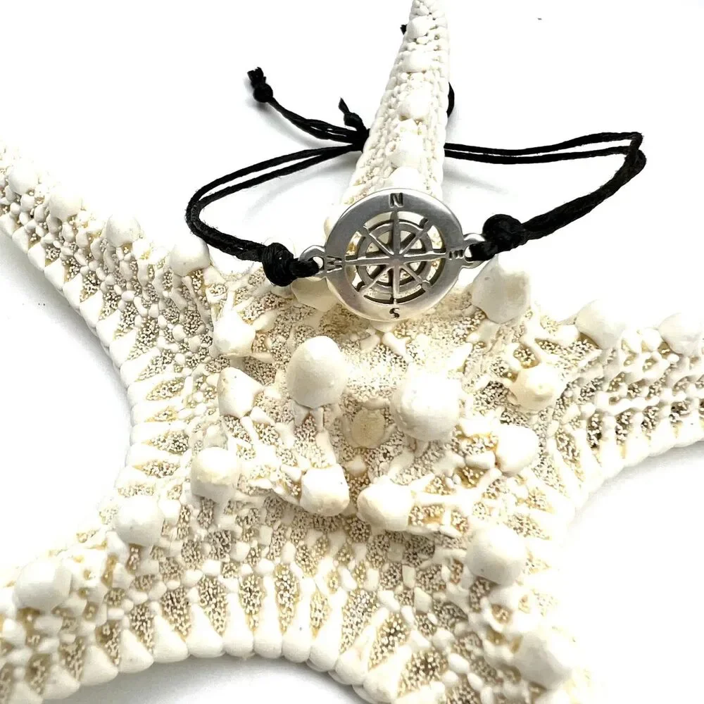 Jackie Gallagher Designs - Waxed Cord Beach Charm Bracelets - Picture 14 of 15